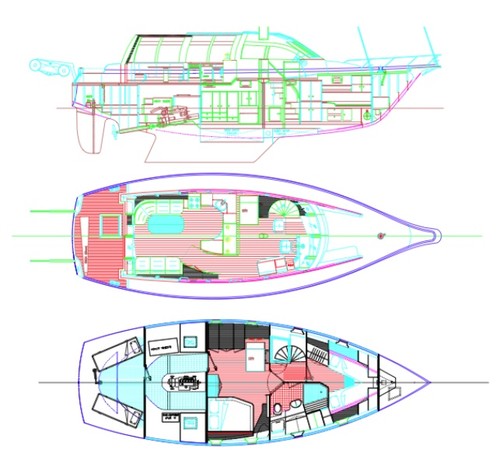 Uri cabin plan ©  SW